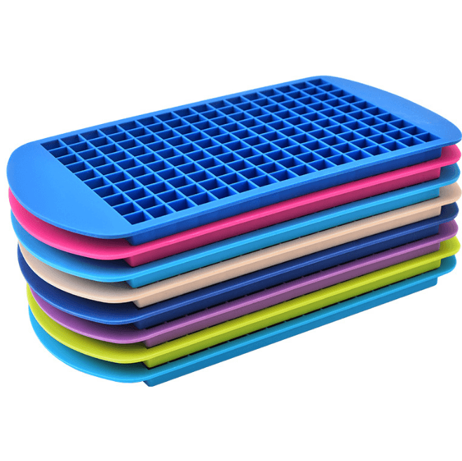 Mini Silicone IceCube Tray with 160 Small Molds