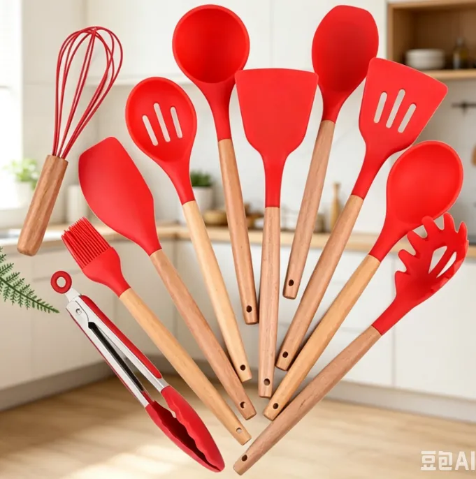 Silicone utensils